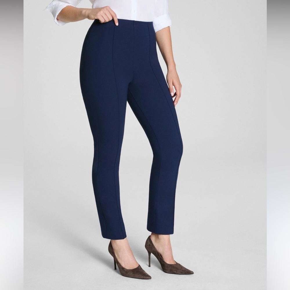 SPANX Navy Cropped Pants